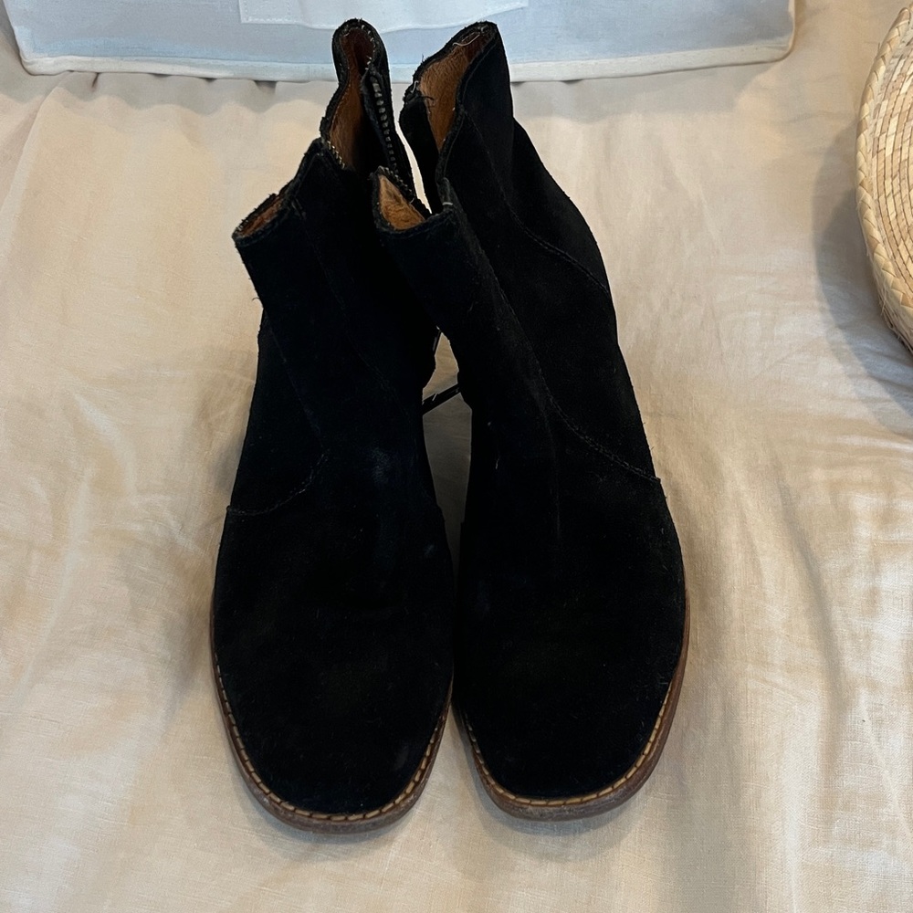 Madewell Black Ankle Boots